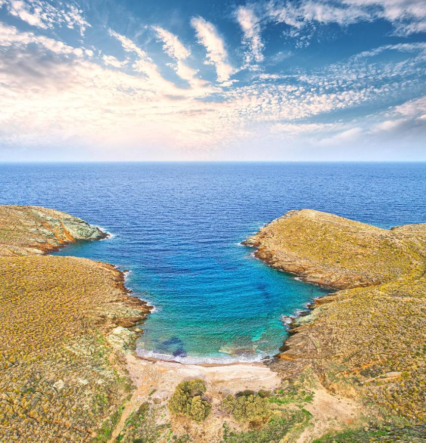 Amelia Beachfront Villa Korissia  Exteriér fotografie