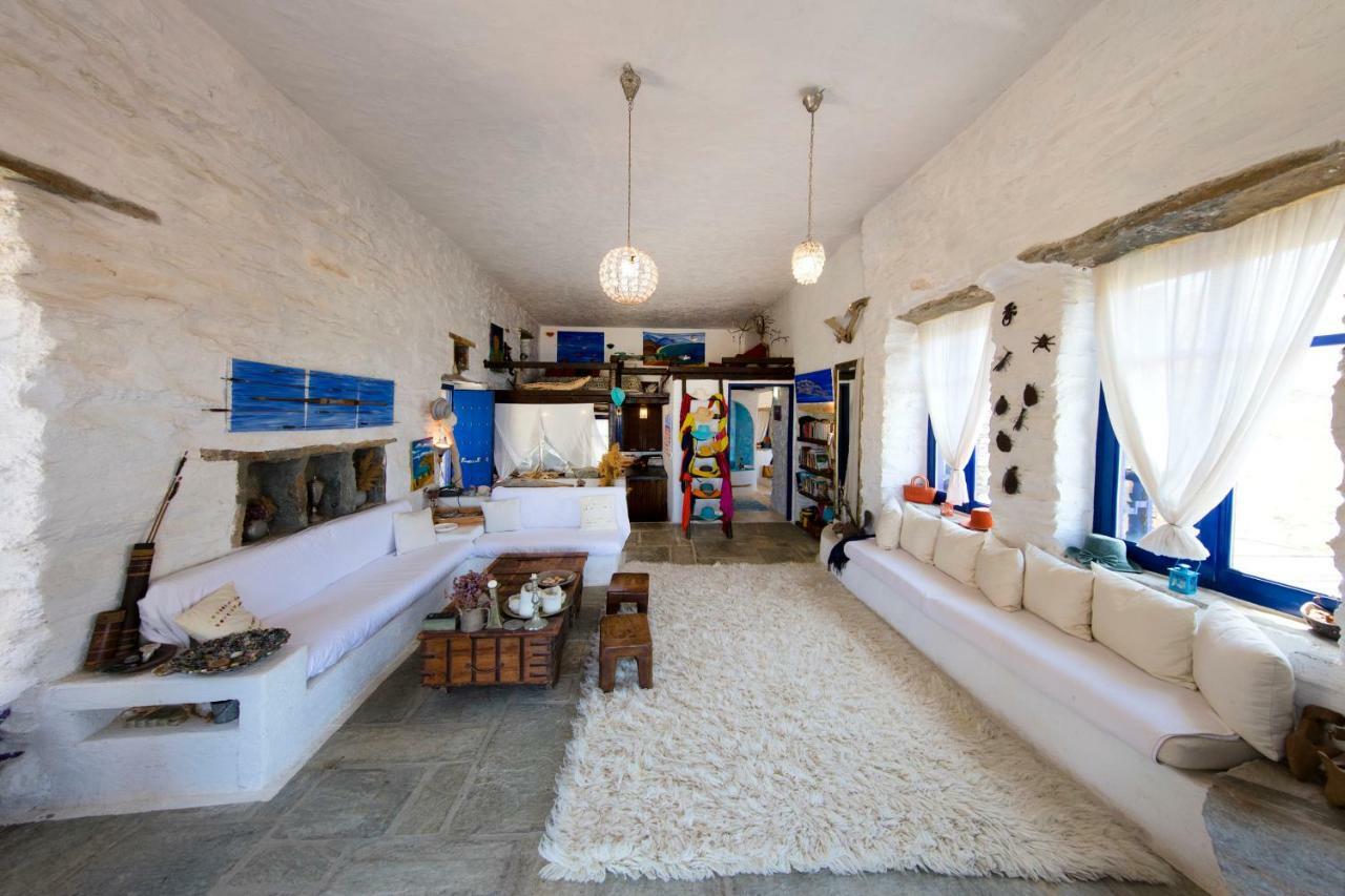 Amelia Beachfront Villa Korissia  Exteriér fotografie