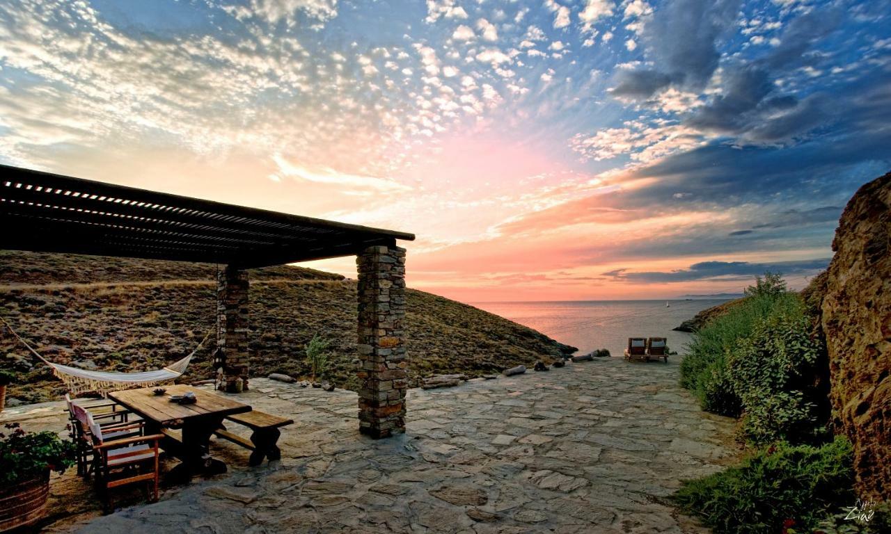 Amelia Beachfront Villa Korissia  Exteriér fotografie