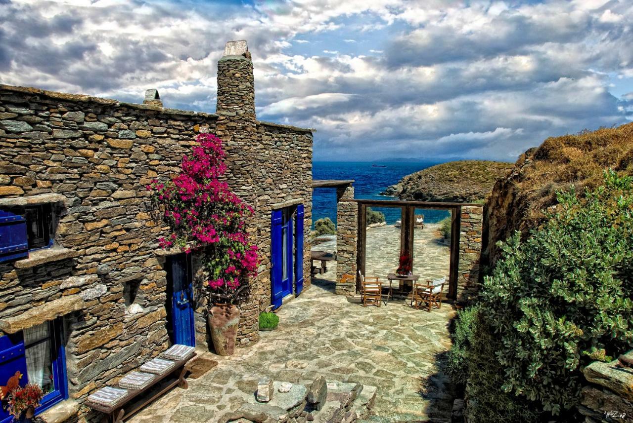 Amelia Beachfront Villa Korissia  Exteriér fotografie