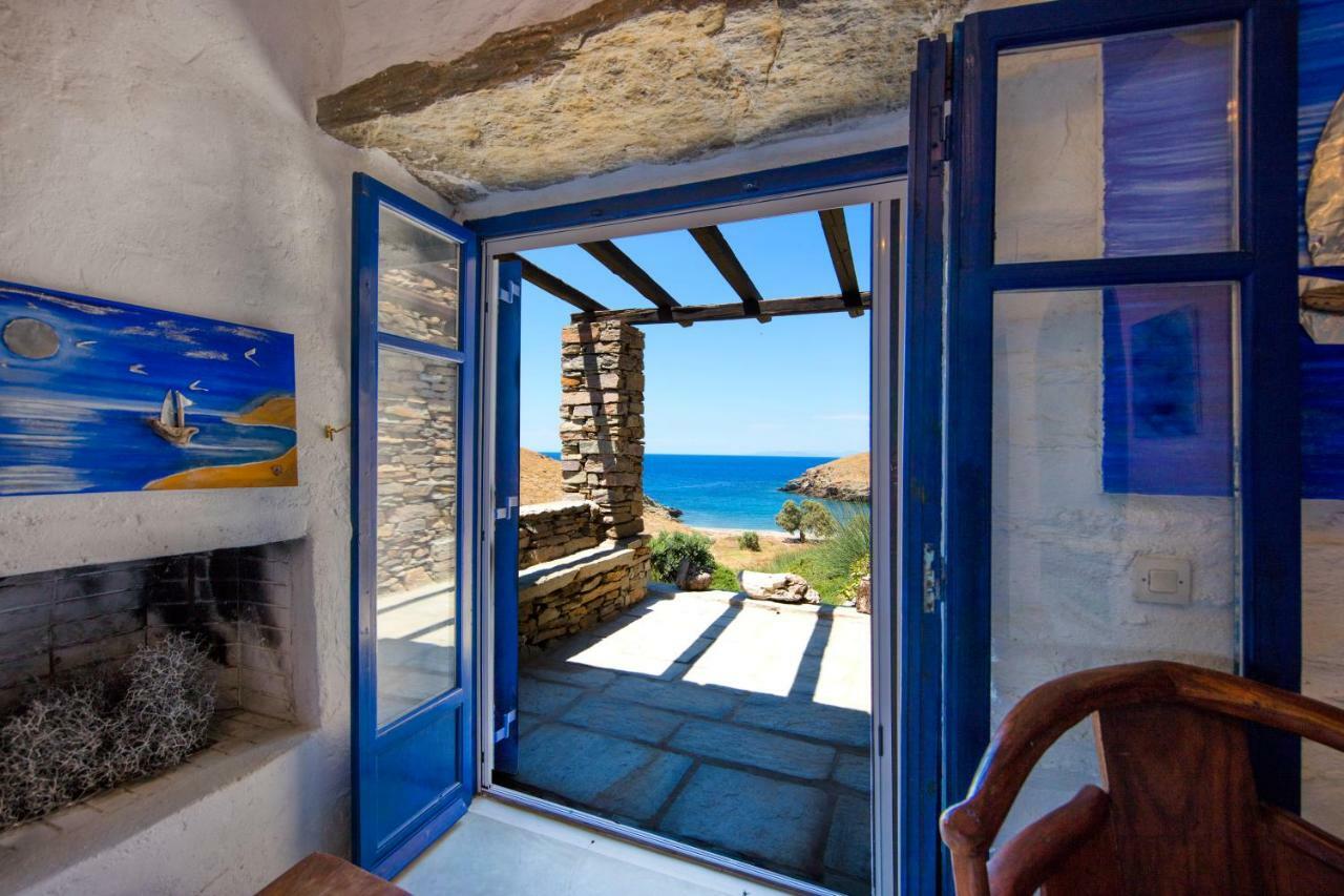 Amelia Beachfront Villa Korissia  Exteriér fotografie